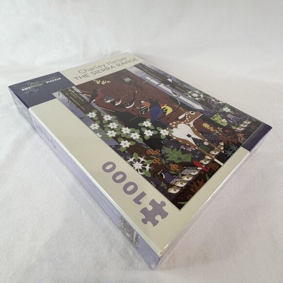 NEW Charley Harper Jigsaw Puzzle 1000 Piece The Sierra Range Pomegranate Sealed - Picture 2 of 8